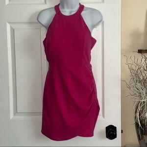 Sincerely Jules Vibrant Pink Mini Dress
